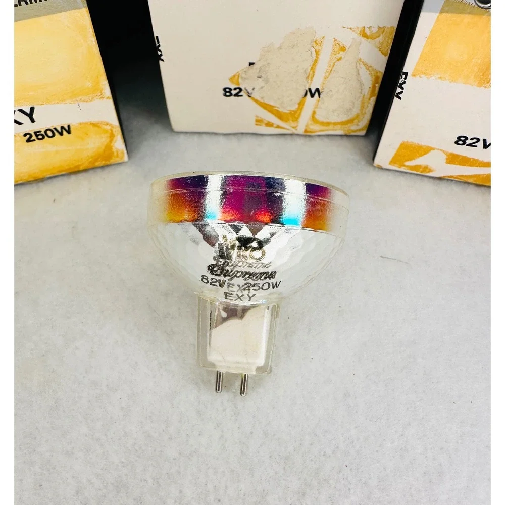 7 Wiko GE EXY Quartzline Lamp Bulb 82V 250W‎ MR16 Projector Light Halogen